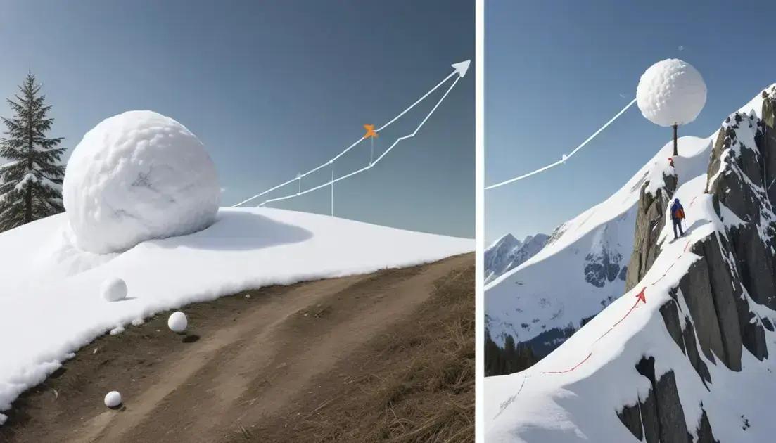 comparing snowball method with avalanche method